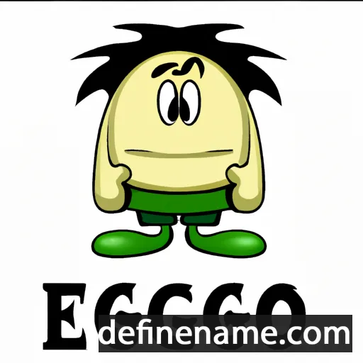 cartoon of the name Egori