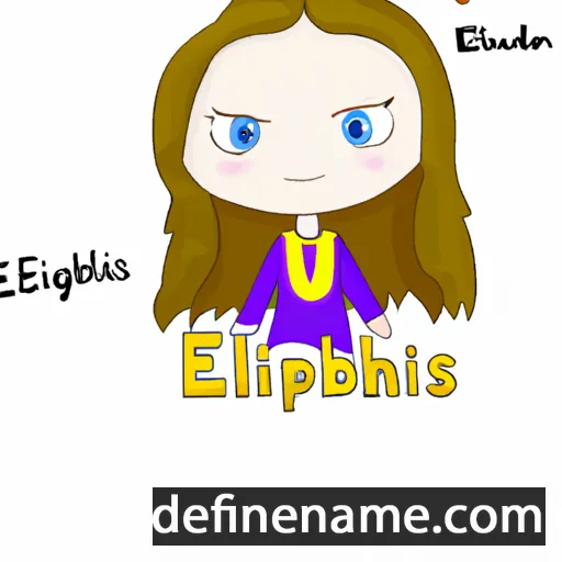 cartoon of the name Eibhlis