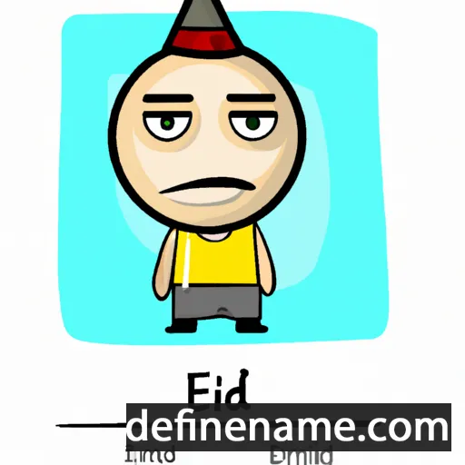 cartoon of the name Eidhin