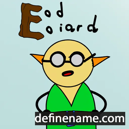 Eidnár cartoon