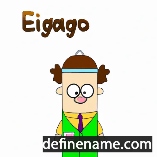 cartoon of the name Eigisgaro