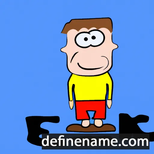 cartoon of the name Eik