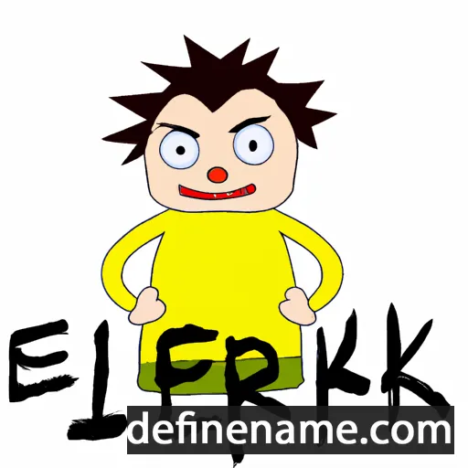 Eikkir cartoon