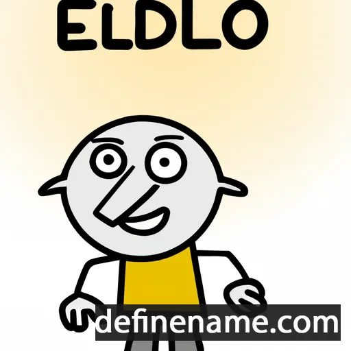 cartoon of the name Eilbodo