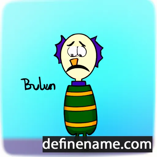 cartoon of the name Eilburn