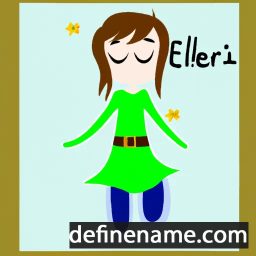 Eiléanóir cartoon