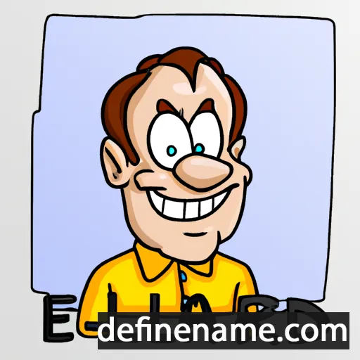 cartoon of the name Eilhard