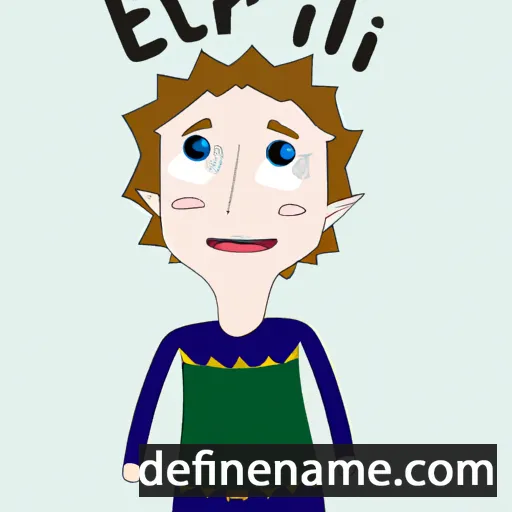 cartoon of the name Eilífr