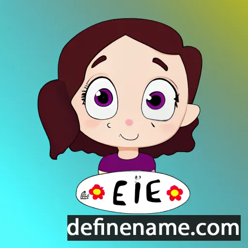 Eilíse cartoon