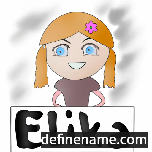 Eilika cartoon