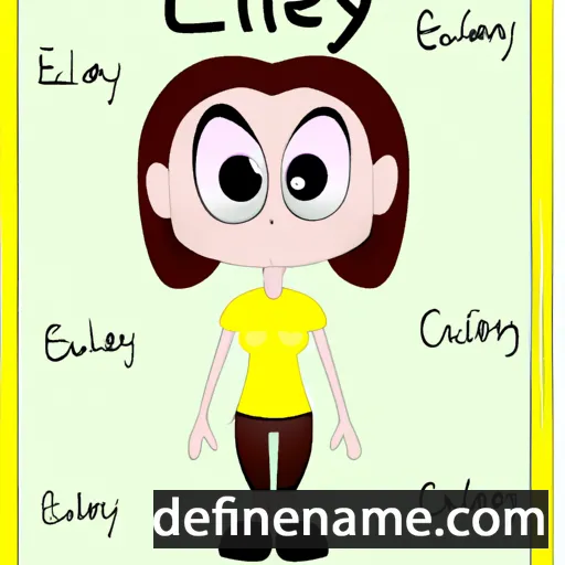 cartoon of the name Eilley