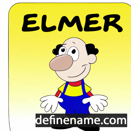 cartoon of the name Eilmer