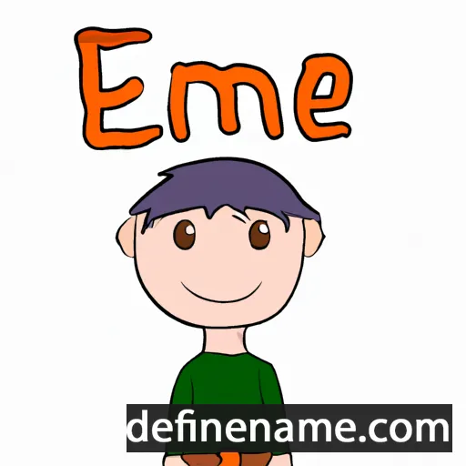 Eimíle cartoon