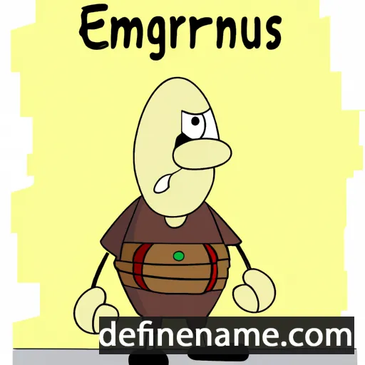 cartoon of the name Eingramus