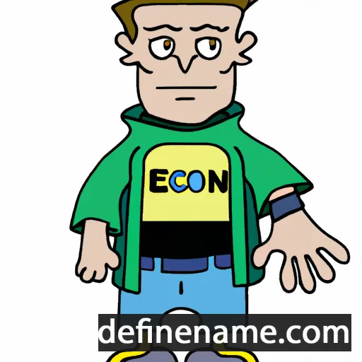 cartoon of the name Eion