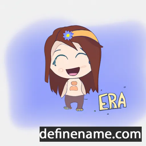 cartoon of the name Eirá