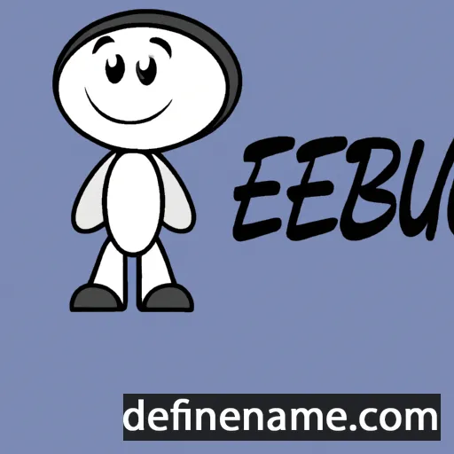 cartoon of the name Eisabèu