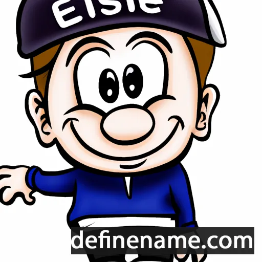 cartoon of the name Eisele