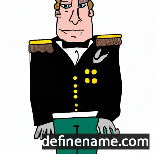 cartoon of the name Eisenhart