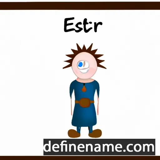 Eistir cartoon