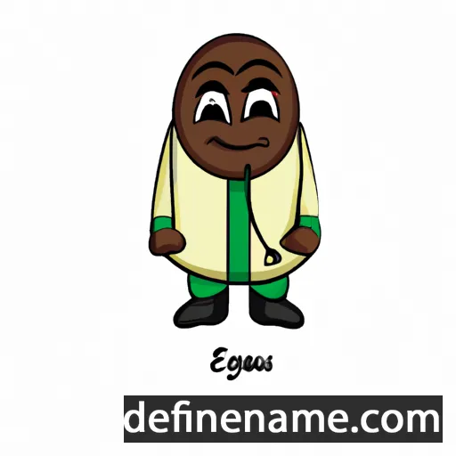 cartoon of the name Ejigayehu