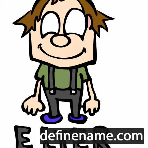 cartoon of the name Ejlert