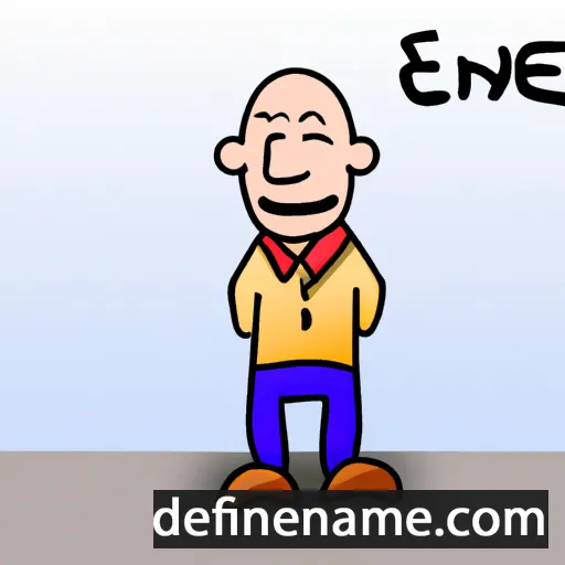 cartoon of the name Ejner