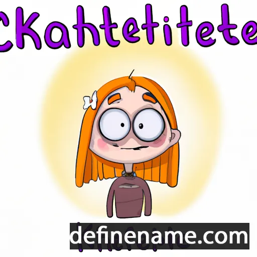 cartoon of the name Ekaterin