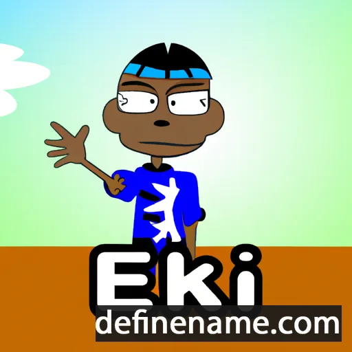 Ekei cartoon