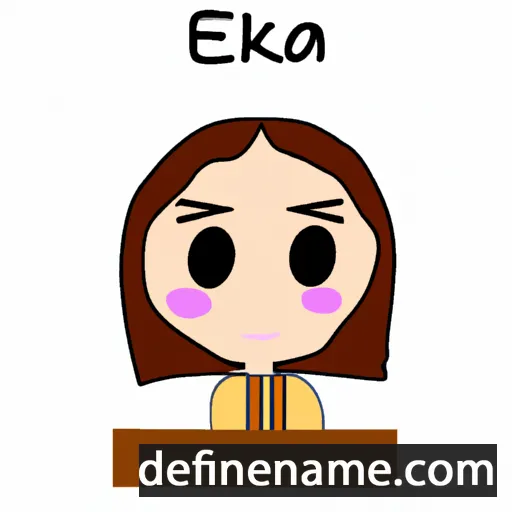 Ekena cartoon