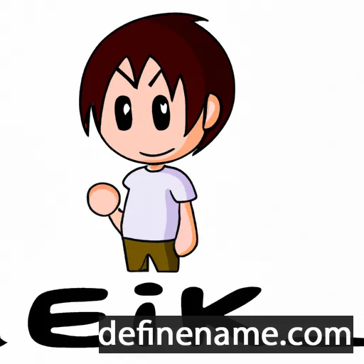 cartoon of the name Eki