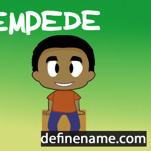 cartoon of the name Ekpedeme