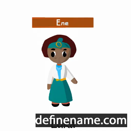 Ekuna cartoon