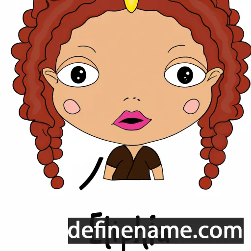 Elaphina cartoon