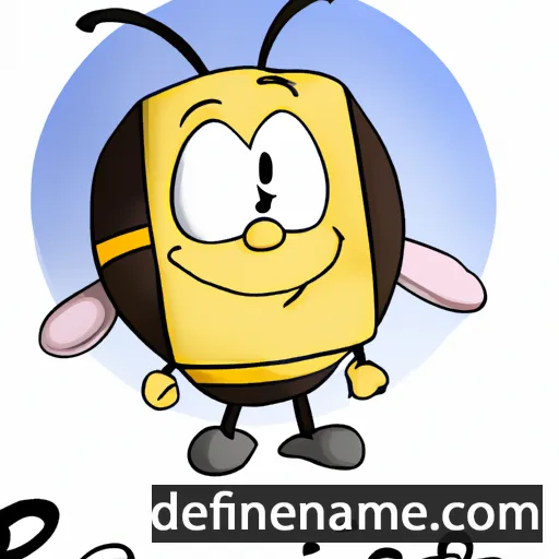 cartoon of the name Elbee