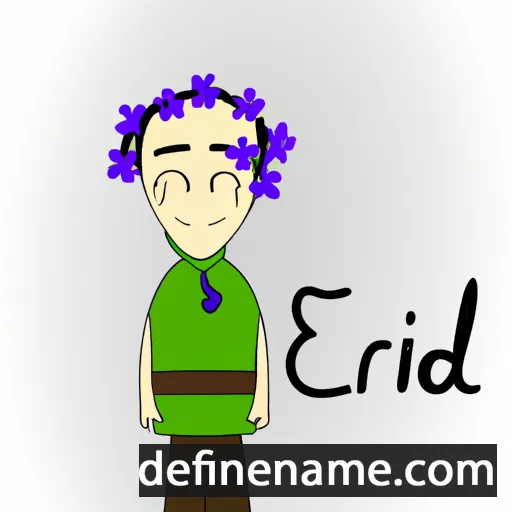 cartoon of the name Eldari