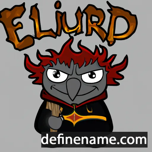 Eldgrímur cartoon