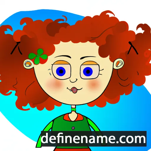 cartoon of the name Eléónora