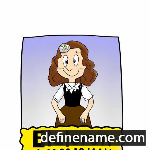 cartoon of the name Eleanour