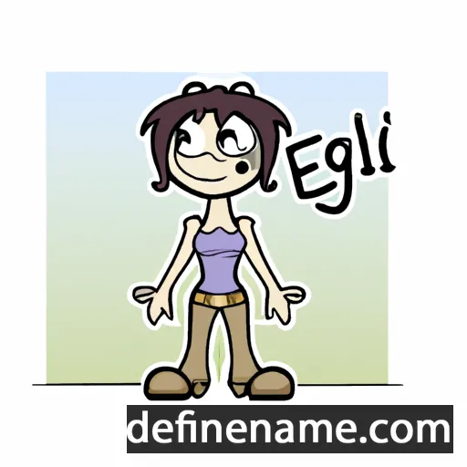 Elegi cartoon