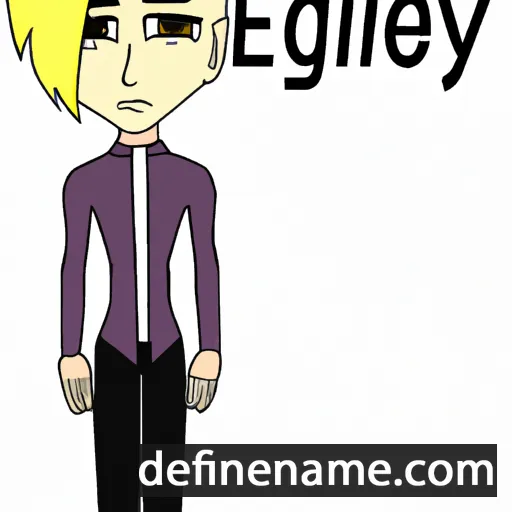 cartoon of the name Elegy