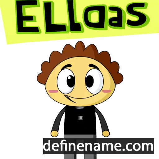 cartoon of the name Eleias