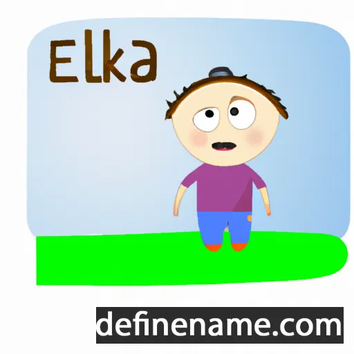 Eleka cartoon