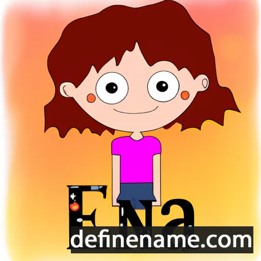 Elena cartoon