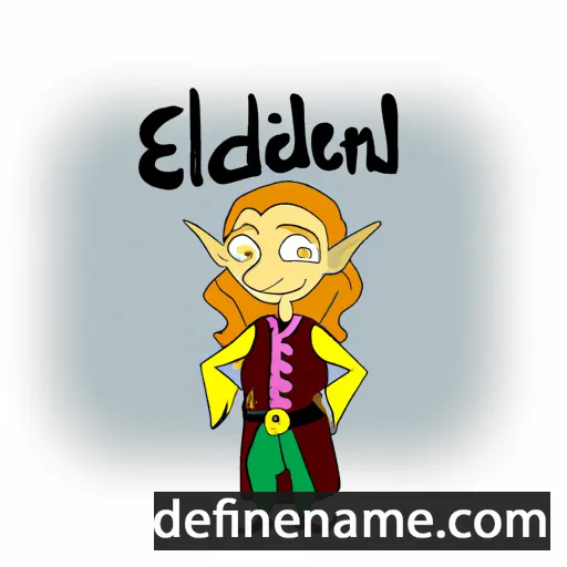 cartoon of the name Elendil