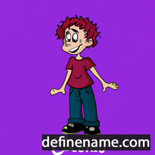 cartoon of the name Eleneki