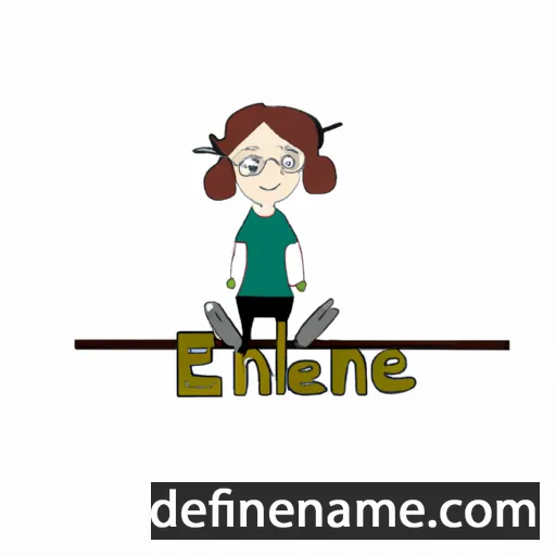 Elenie cartoon