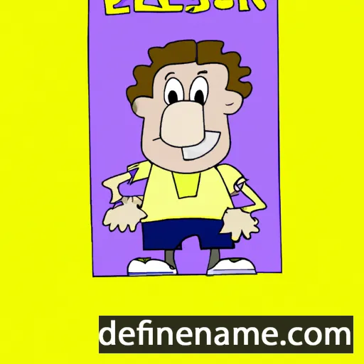 Elenilson cartoon