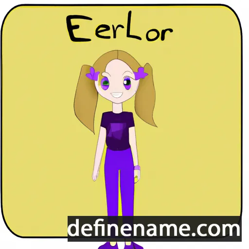 Elenor cartoon