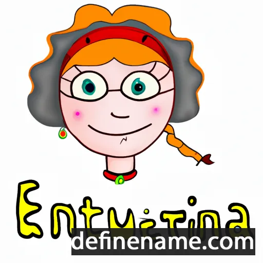 Elentina cartoon